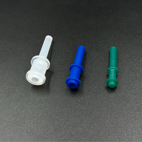 Los tapones con tirador y reborde