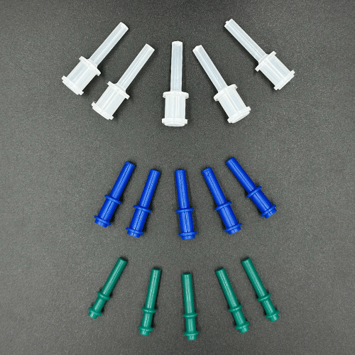 Los tapones con tirador y reborde