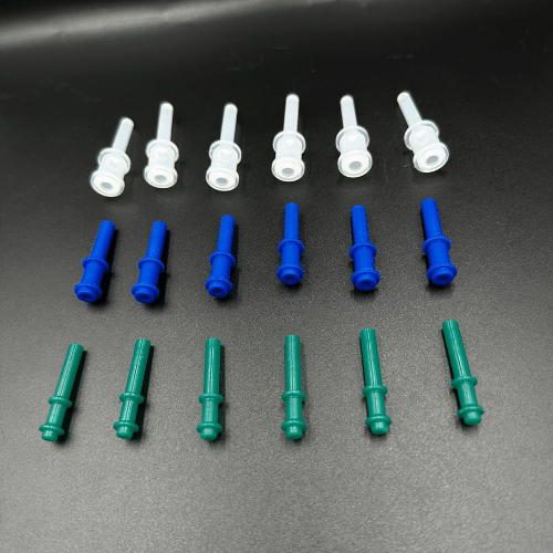 Los tapones con tirador y reborde